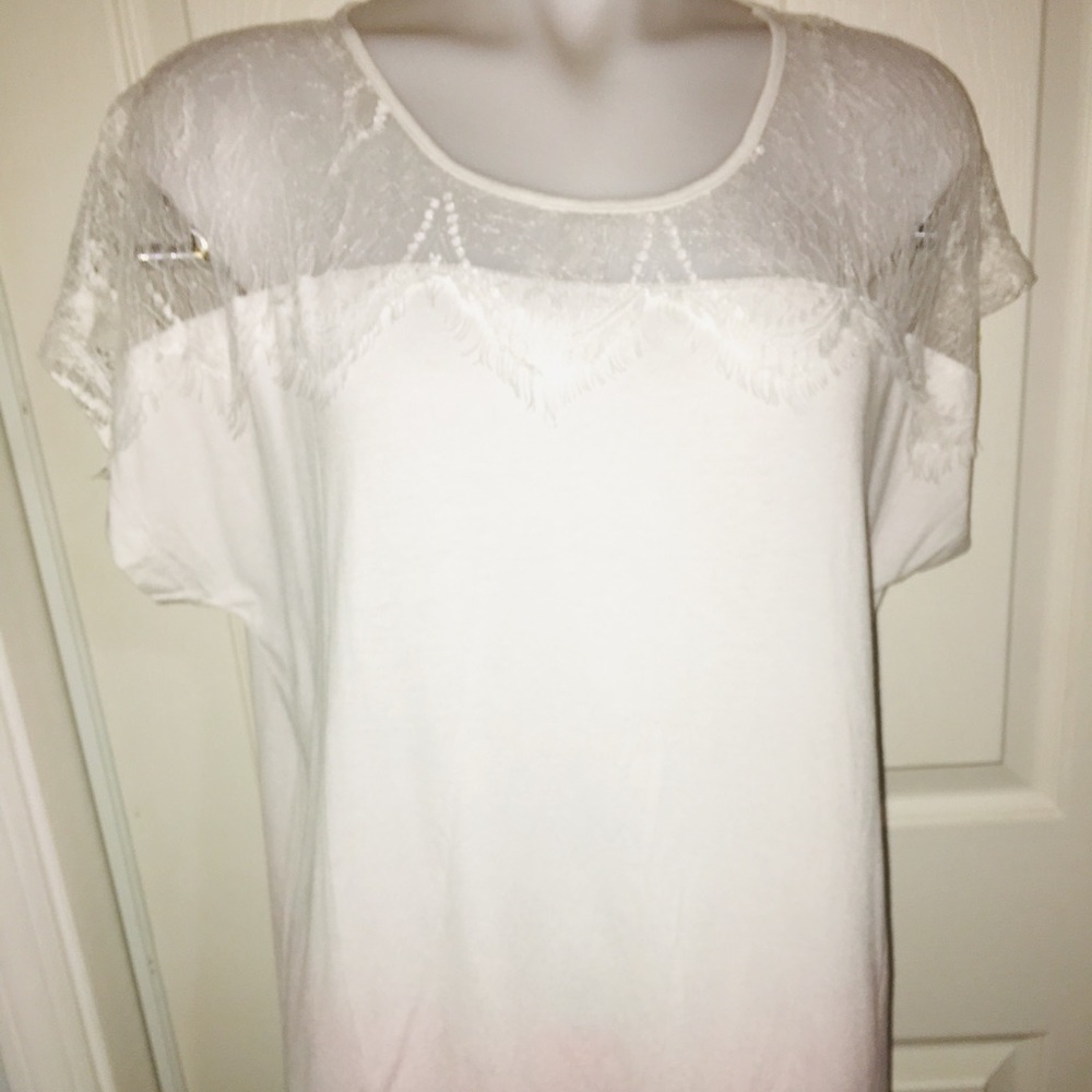 NWT XL white top